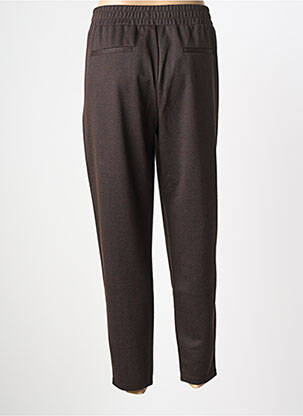 Pantalon drept elasticitate mărime normală maro ICHI femeie