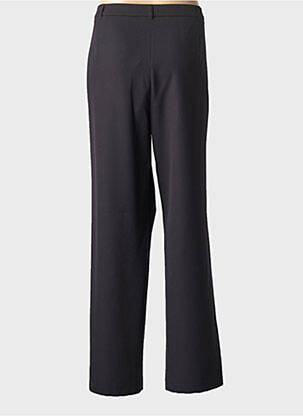Pantalon drept talie cu cleme mărime normală negru TUZZI femeie