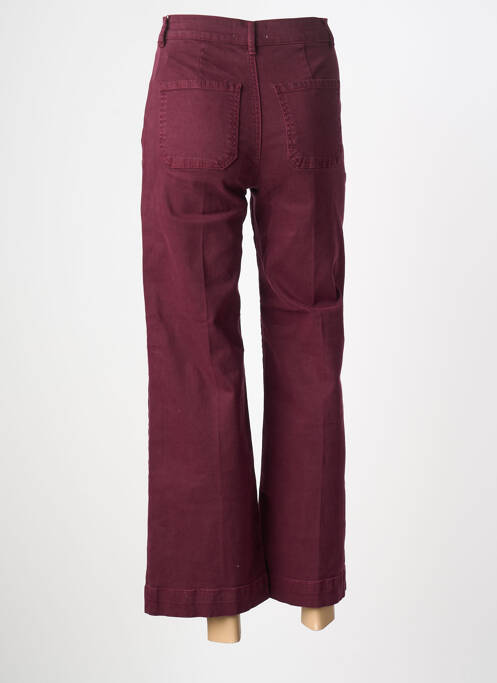 Blugi cu croială evazată talie înaltă talie înaltă violet ONADO femme