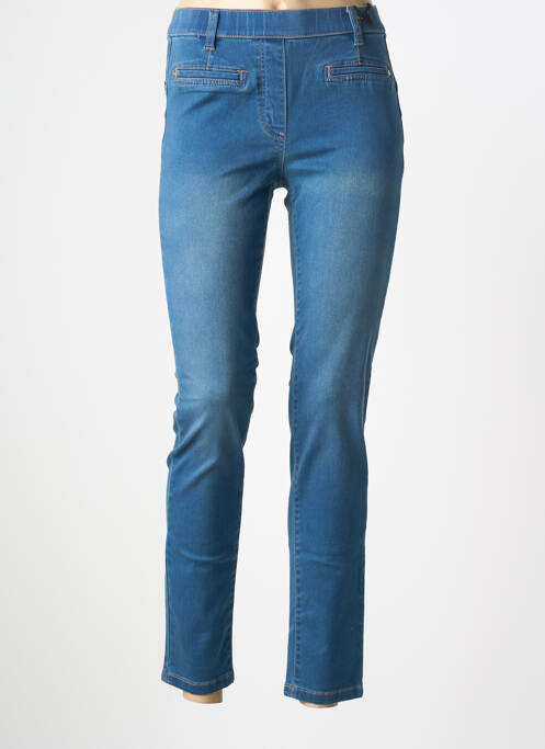 Jegging țesătură denim mărime normală albastru JULIE GUERLANDE femme