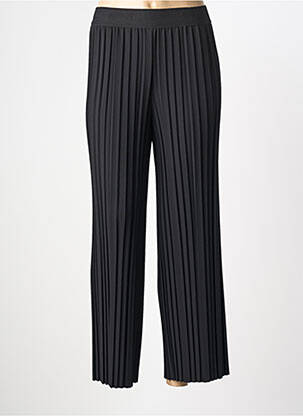 Pantalon drept talie elastică mărime normală negru BETTY BARCLAY femeie