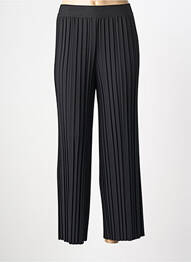 Pantalon drept talie elastică mărime normală negru BETTY BARCLAY femme