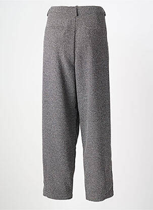 Pantalon 7/8 talie înaltă talie înaltă gri KAFFE femeie