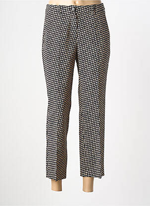 Pantalon 7/8 talie cu cleme mărime normală negru BETTY BARCLAY femme