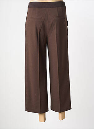 Pantalon 7/8 talie elastică mărime normală maro BETTY BARCLAY femeie