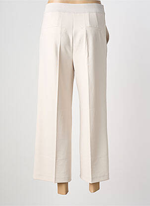 Pantalon 7/8 talie elastică mărime normală bej BETTY BARCLAY femeie