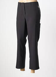 Pantalon 7/8 închidere cu fermoar sub clapetă cu nasturi mărime normală negru BETTY BARCLAY femme