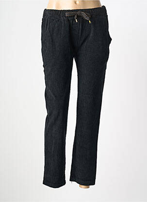 Pantalon drept elasticitate mărime normală negru MADE IN ITALY femeie