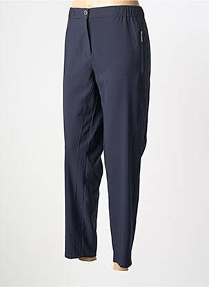 Pantalon 7/8 talie elastică mărime normală albastru BETTY BARCLAY femme