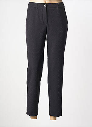 Pantalon 7/8 talie cu cleme mărime normală negru BETTY BARCLAY femme