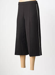 Pantalon trei sferturi talie joasă talie joasă negru EMA BLUE'S femme