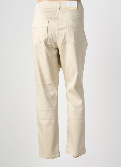 Pantalon 7/8 elasticitate mărime normală bej deschis BETTY BARCLAY femme