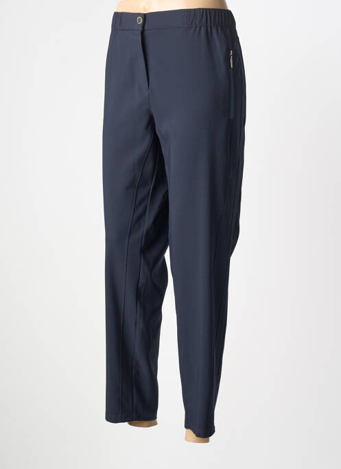 Pantalon 7/8 talie elastică mărime normală albastru BETTY BARCLAY femme