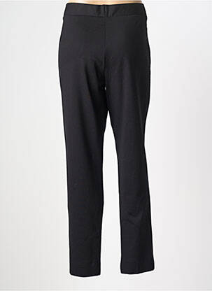 Pantalon slim talie elastică mărime normală negru FRANCE RIVOIRE femeie