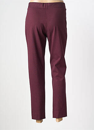 Pantalon slim talie elastică mărime normală violet FRANCE RIVOIRE femeie