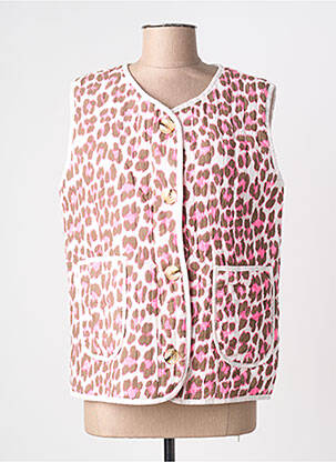 Jachete casual guler rotund roz SYBELLA femeie