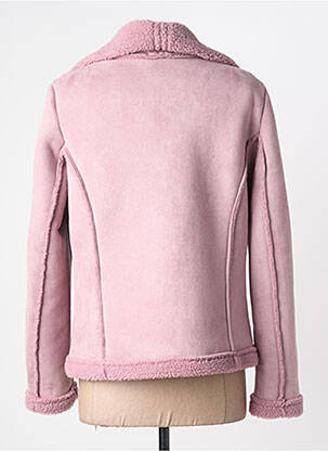 Jachete casual guler tip costum roz FRANCE RIVOIRE femeie