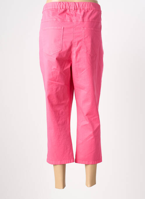 Pantalon trei sferturi elasticitate mărime normală roz FRANCE RIVOIRE femme