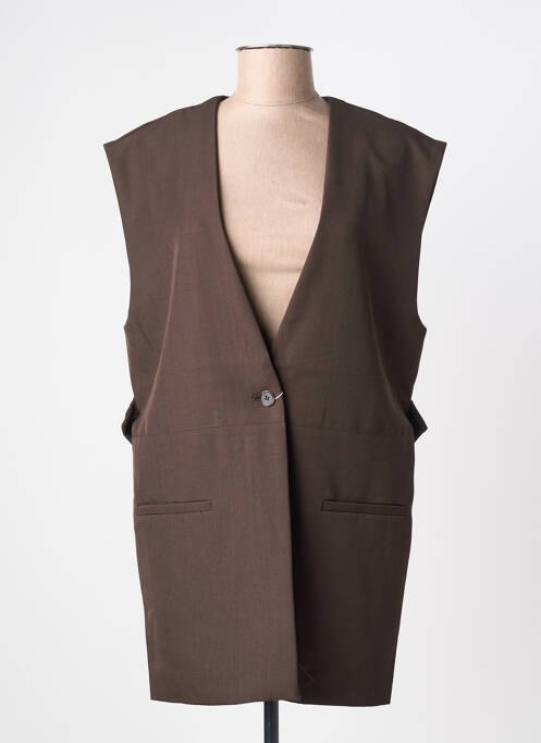 Jachete casual buzunare maro JUS DE POM femme