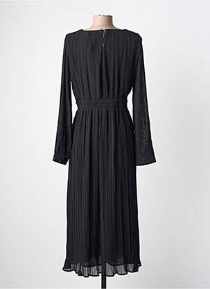 Rochie lungă mâneci lungi mâneci lungi negru SWEEWË femeie