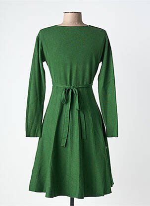 Rochie midi mâneci lungi mâneci lungi verde BL femeie
