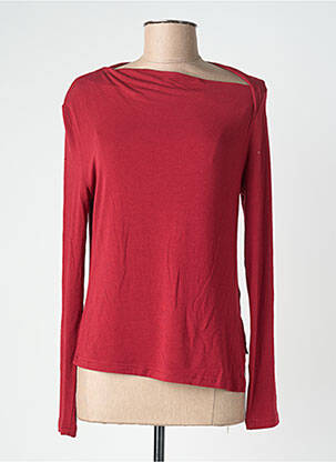 Tricou mâneci lungi mâneci lungi roșu SWEEWË femme