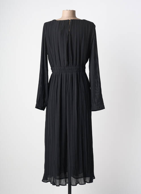 Rochie lungă mâneci lungi mâneci lungi negru SWEEWË femme