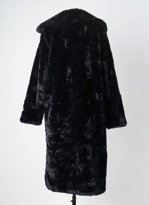 Palton lung croială dreaptă fără glugă negru TIFFOSI femme