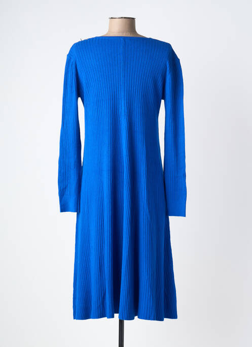 Rochie midi mâneci lungi mâneci lungi albastru FINERY femme