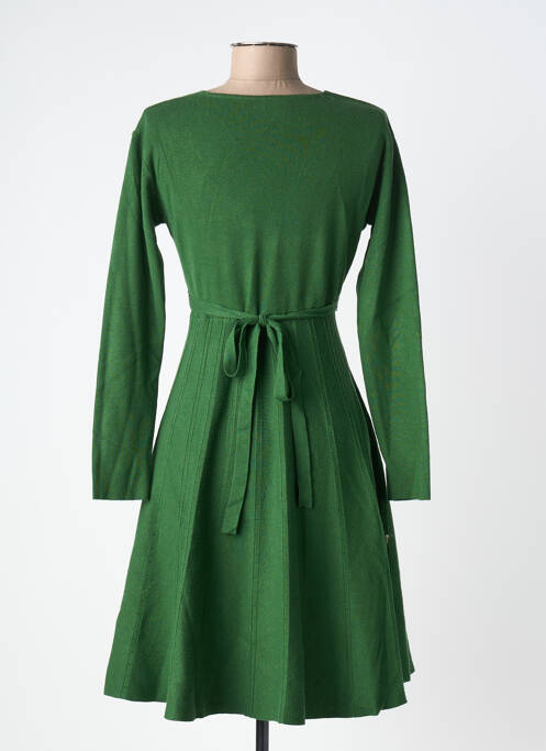 Rochie midi mâneci lungi mâneci lungi verde BL femme