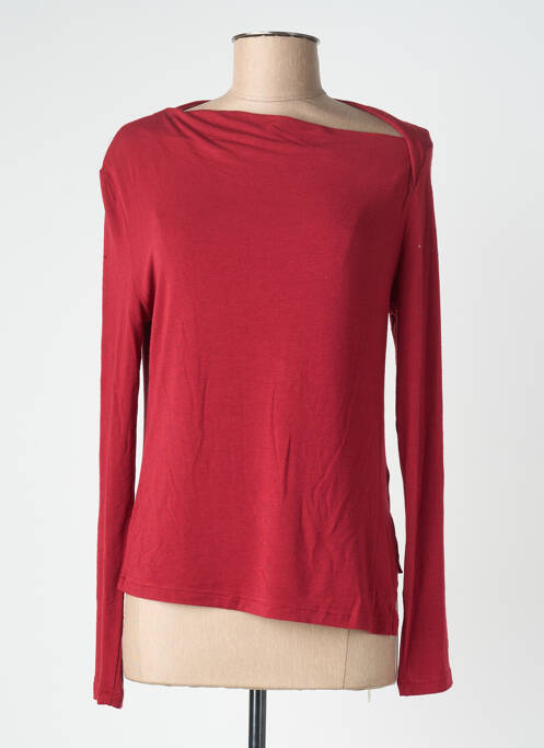 Tricou mâneci lungi mâneci lungi roșu SWEEWË femme