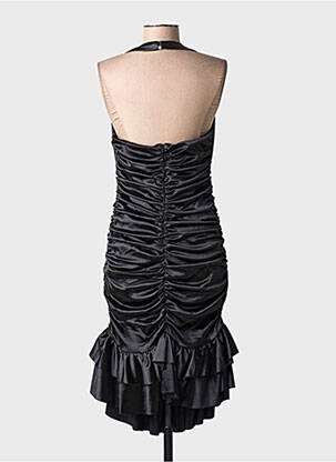 Rochie midi fără mâneci fără mâneci negru ALLYSON femeie