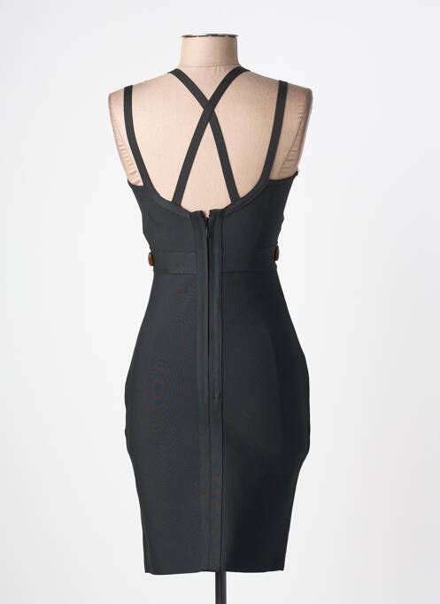 Rochie scurtă fără mâneci fără mâneci negru NJ femme
