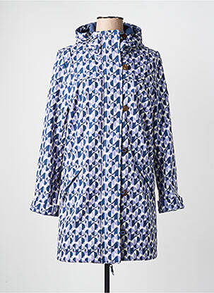 Impermeabil mâneci lungi albastru BLUTSGESCHWISTER femme