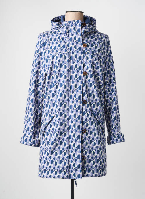 Impermeabil mâneci lungi albastru BLUTSGESCHWISTER femme