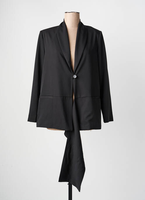 Sacou mâneci lungi negru SOPHIA femme