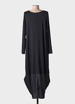 Rochie lungă mâneci lungi mâneci lungi negru AN II VITO femeie