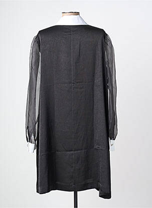 Rochie scurtă mâneci lungi mâneci lungi negru MAT. femeie