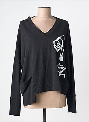 Tricou mâneci lungi mâneci lungi negru GERSHON BRAM femeie