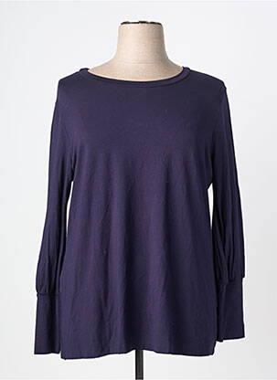 Tricou mâneci lungi mâneci lungi violet MAT. femeie