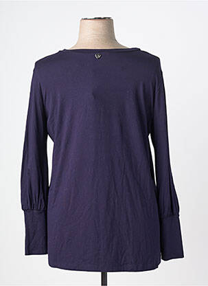 Tricou mâneci lungi mâneci lungi violet MAT. femeie