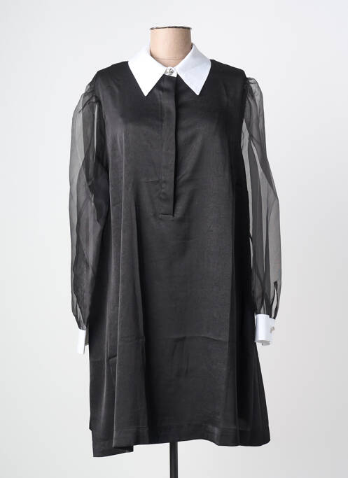 Rochie scurtă mâneci lungi mâneci lungi negru MAT. femme