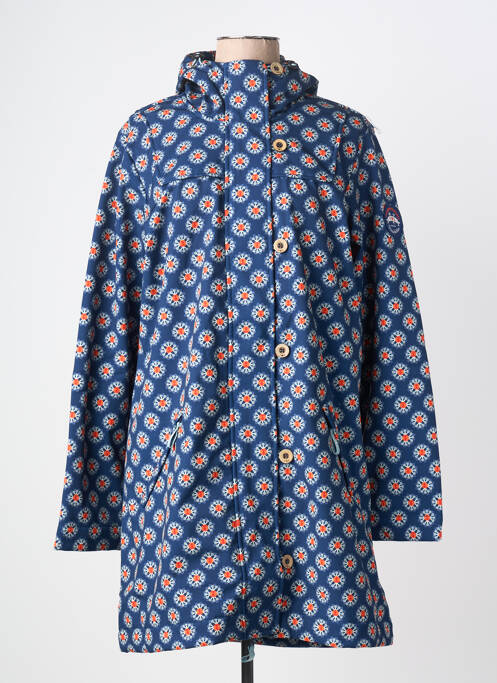 Parka mâneci lungi cu glugă albastru BLUTGESCHWISTER femme