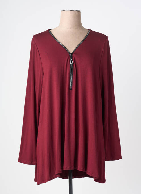 Tricou mâneci lungi mâneci lungi roșu AN II VITO femme