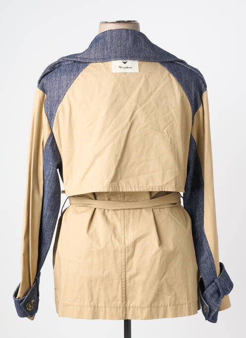Trench finisaj interior dublat fără glugă bej MÊME ROAD femme