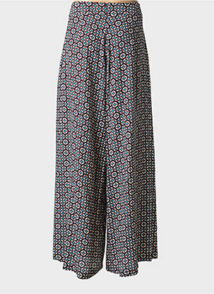 Pantalon larg țesătură crep violet MÊME ROAD femeie