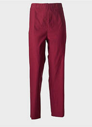 Pantalon slim talie elastică mărime normală roșu SOPHIA CURVY femme