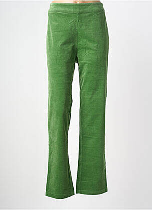 Pantalon drept elasticitate mărime normală verde ZILCH femeie