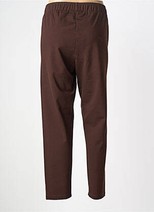 Pantalon 7/8 elasticitate mărime normală maro MAT. femeie