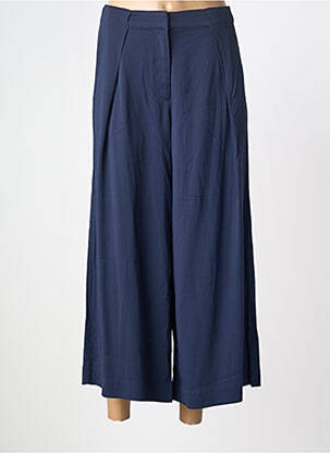 Pantalon 7/8 talie înaltă talie înaltă albastru NICE THINGS femeie